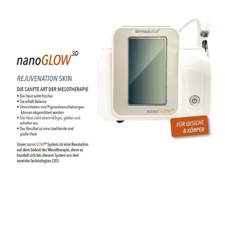 NanoGlow 3D Rejuvenation Skin: die sanfte Art der Mesotherapie