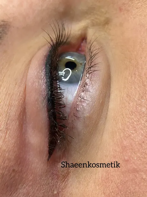 Lidstrich Permanent Make-up – Ergebnis